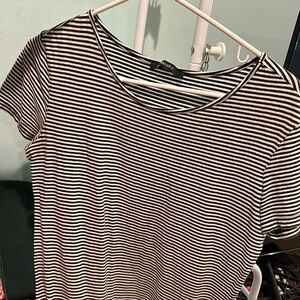 F21 Striped Tshirt Dress